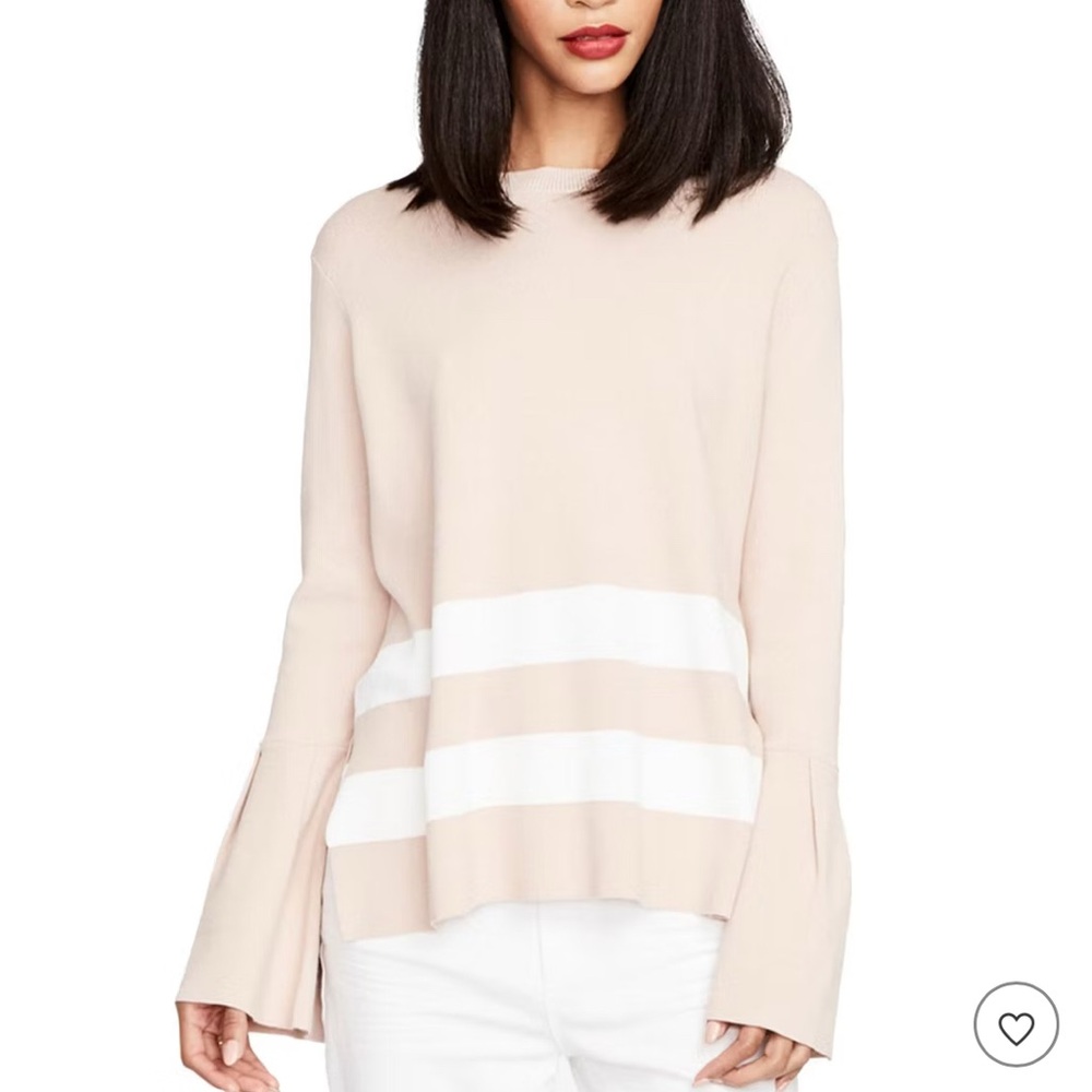 RACHEL Rachel Roy Cream and White Sweater